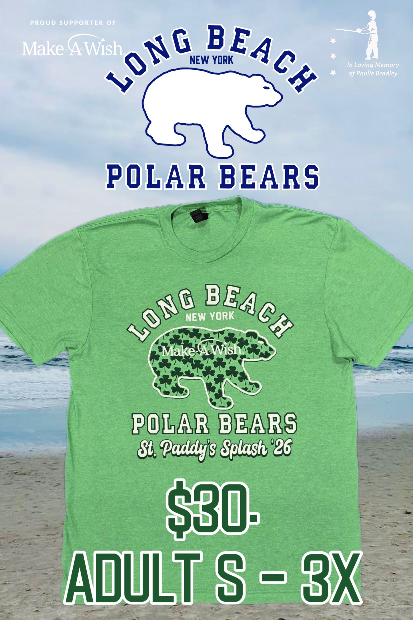 2026 St. Paddy’s Splash Ringspun T-Shirt
