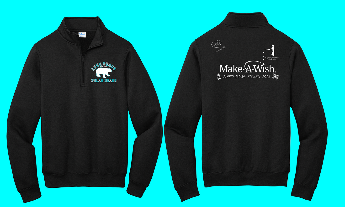 2026 Adult 1/4 Zip Sweatshirt