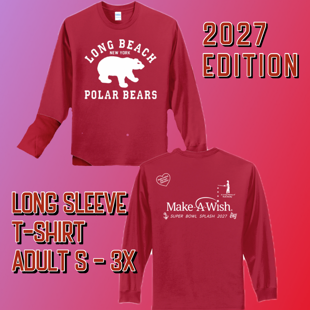 2027 Long Sleeve T-shirt