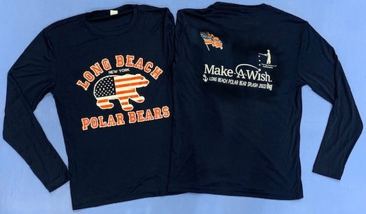  Polar Plunge 2022 Polar Bear Long Sleeve T-Shirt